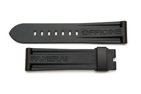 panerai rubber band replica|panerai rubber strap 22mm.